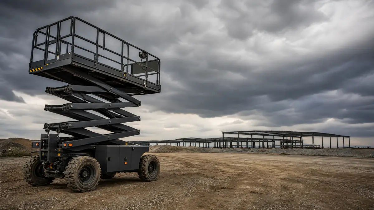 Rough Terrain Scissor Lifts jobsite access in York